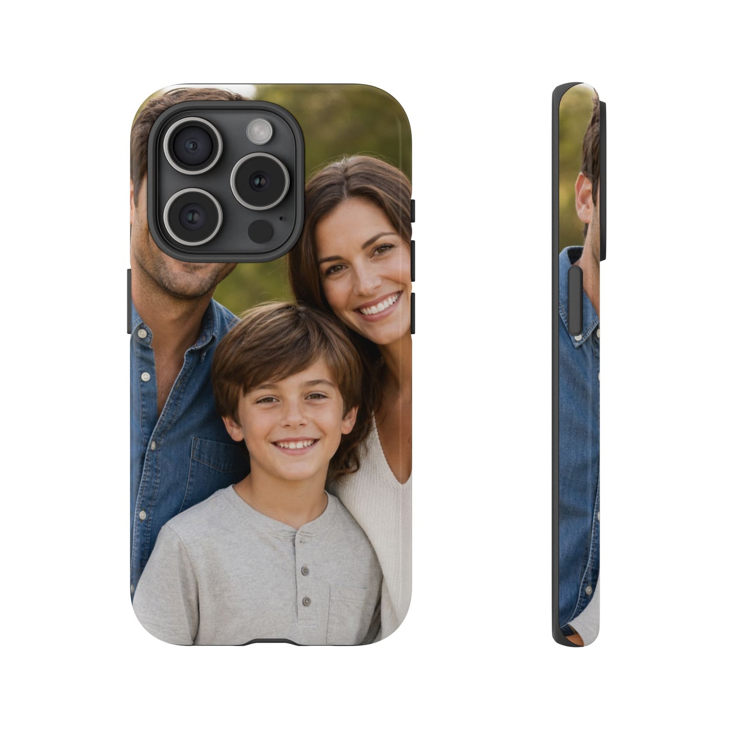 Custom Family Photo Phone Case: Personalized Child Picture iPhone and Samsung Cover