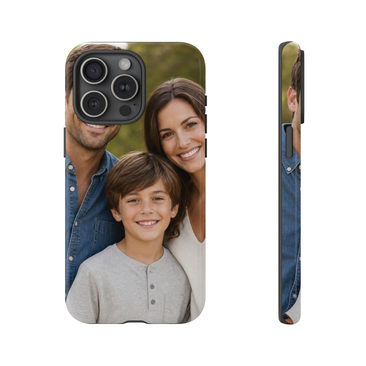 Custom Family Photo Phone Case: Personalized Child Picture iPhone and Samsung Cover