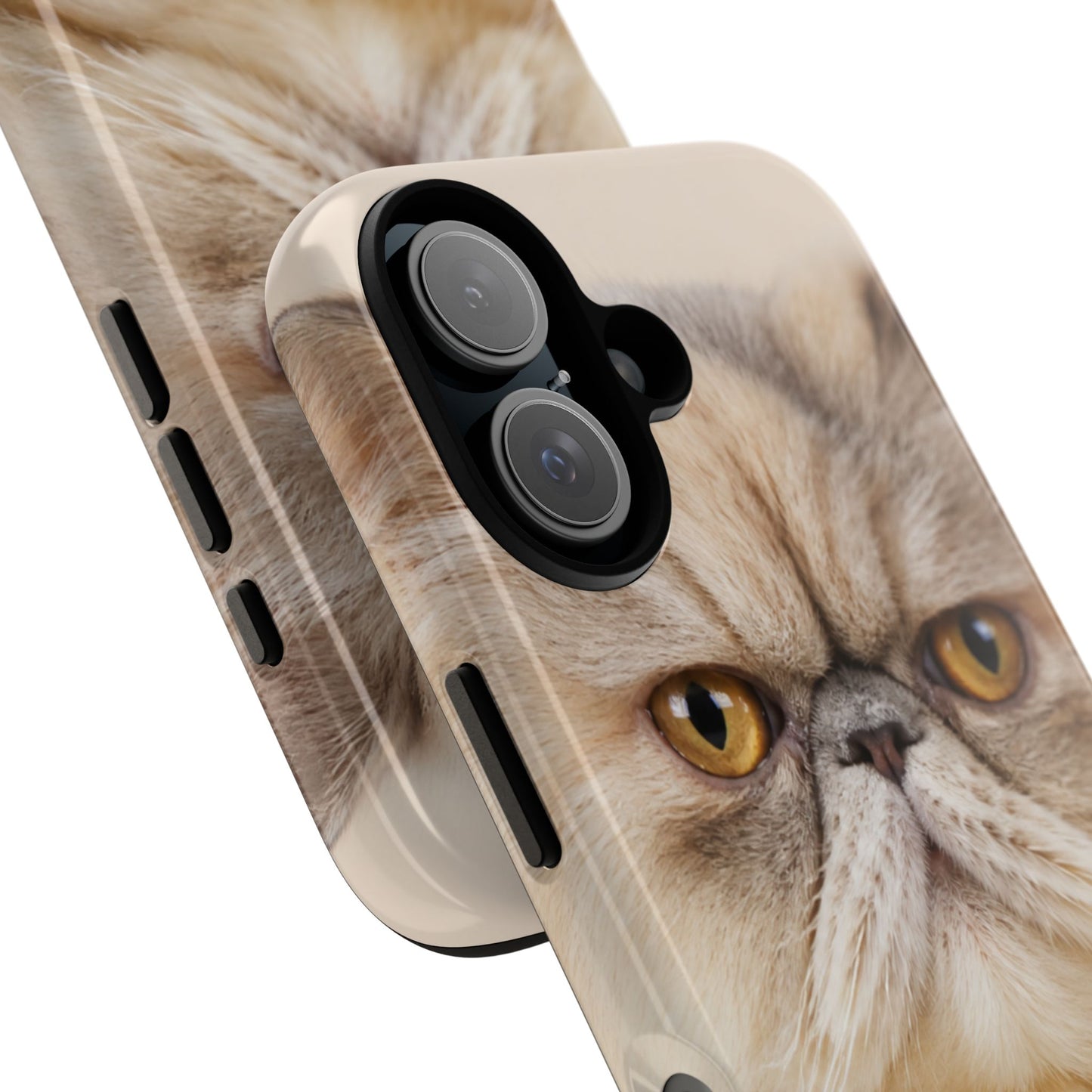 Custom Cat Photo Phone Case: Personalized Glossy or Matte iPhone and Samsung Cover