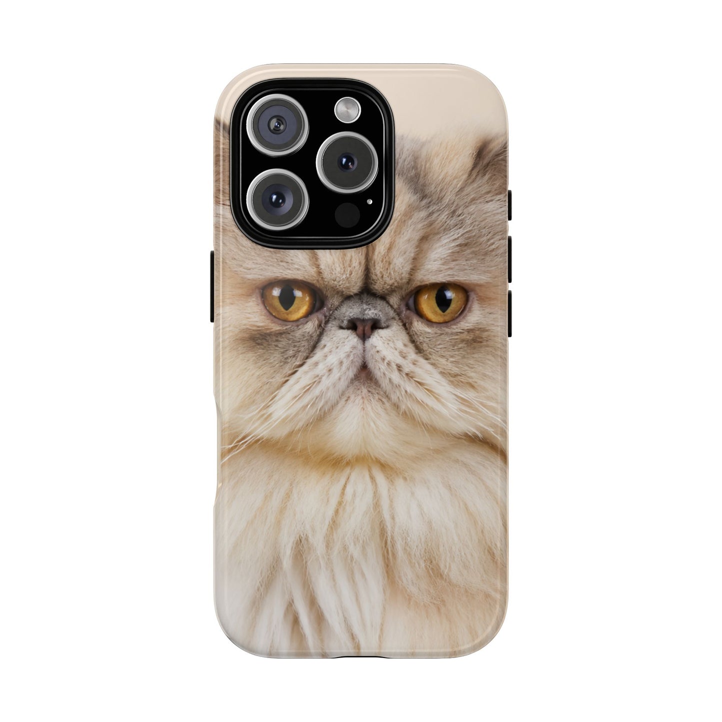 Custom Cat Photo Phone Case: Personalized Glossy or Matte iPhone and Samsung Cover