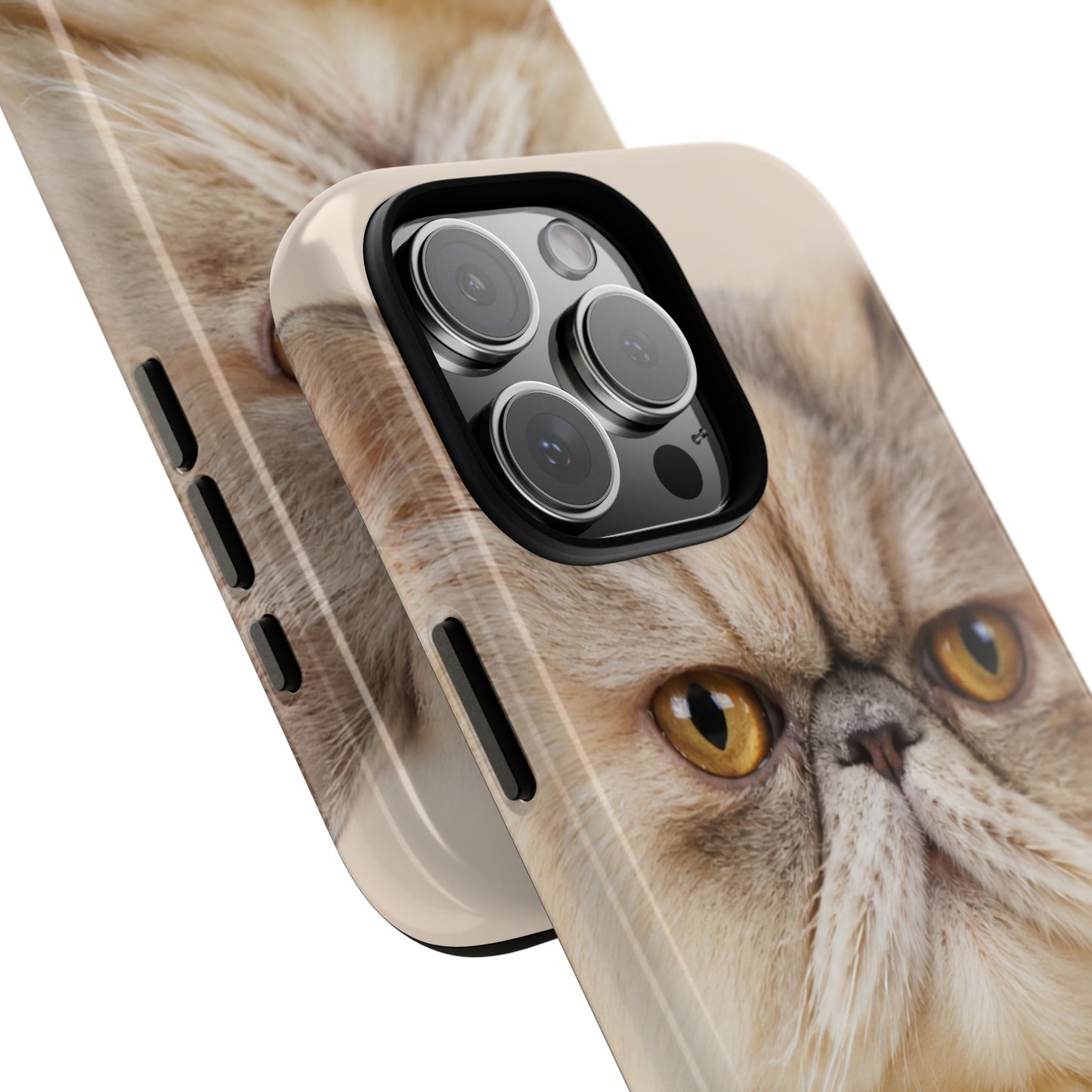 Custom Cat Photo Phone Case: Personalized Glossy or Matte iPhone and Samsung Cover