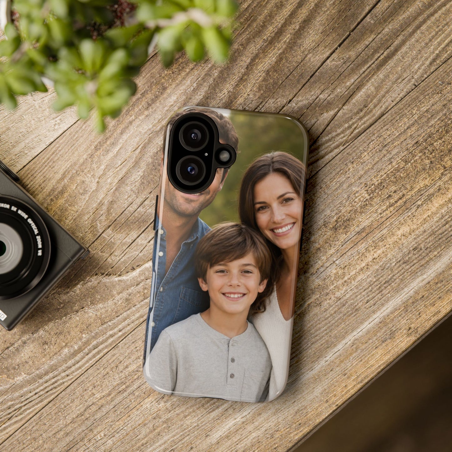 Custom Family Photo Phone Case: Personalized Child Picture iPhone and Samsung Cover