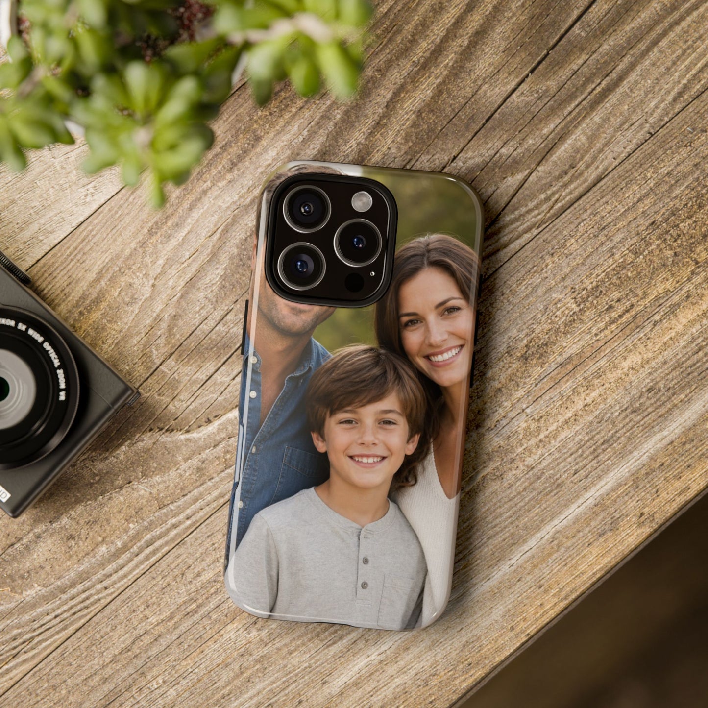 Custom Family Photo Phone Case: Personalized Child Picture iPhone and Samsung Cover