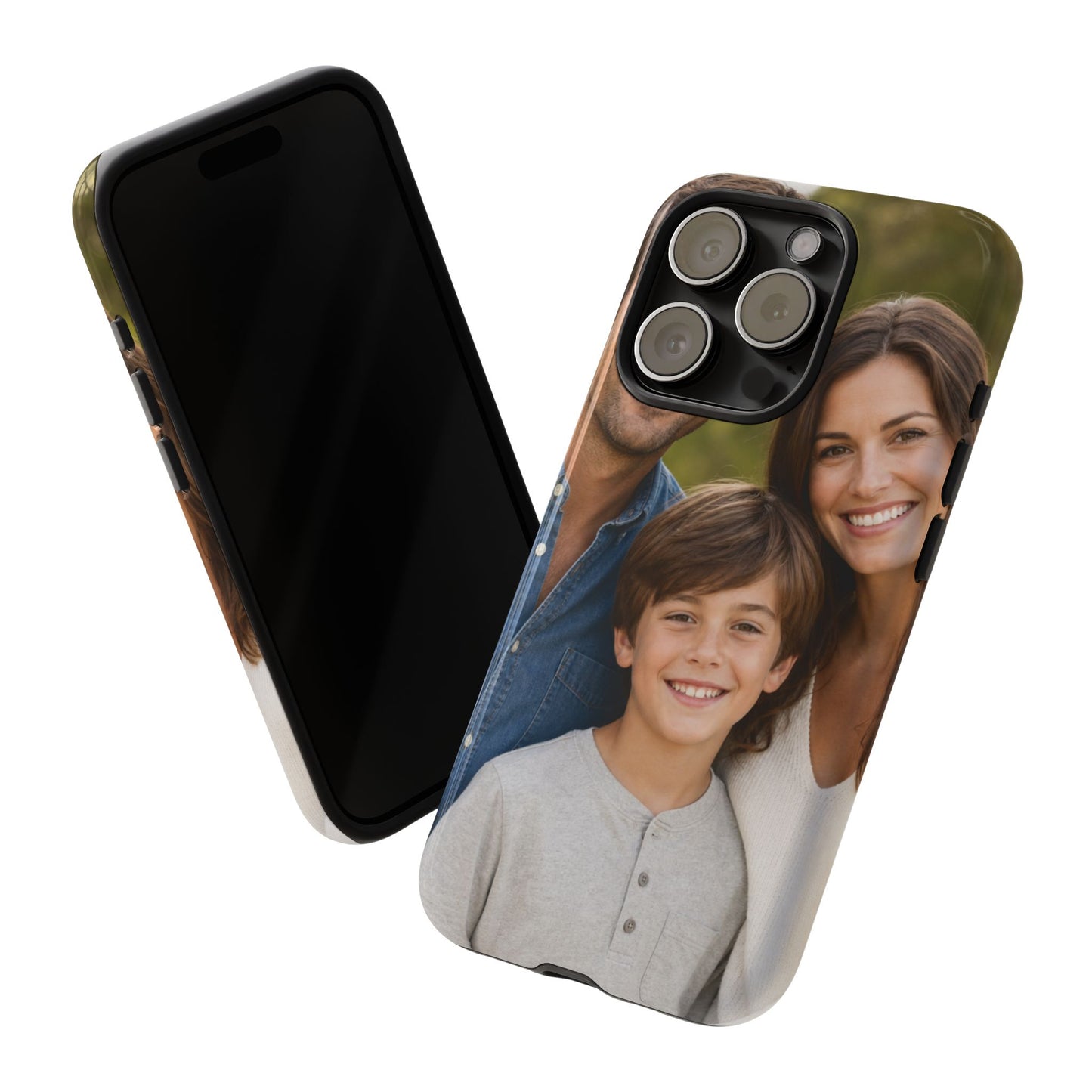 Custom Family Photo Phone Case: Personalized Child Picture iPhone and Samsung Cover