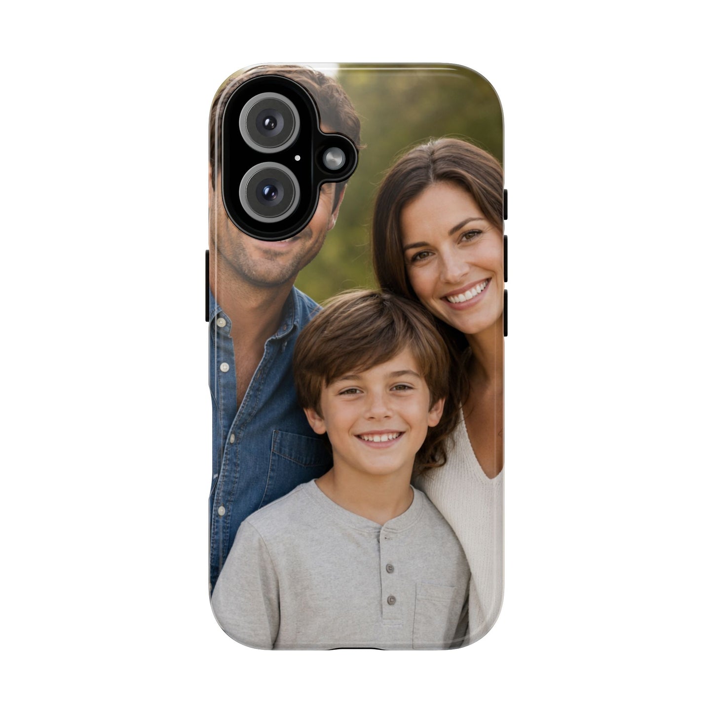Custom Family Photo Phone Case: Personalized Child Picture iPhone and Samsung Cover