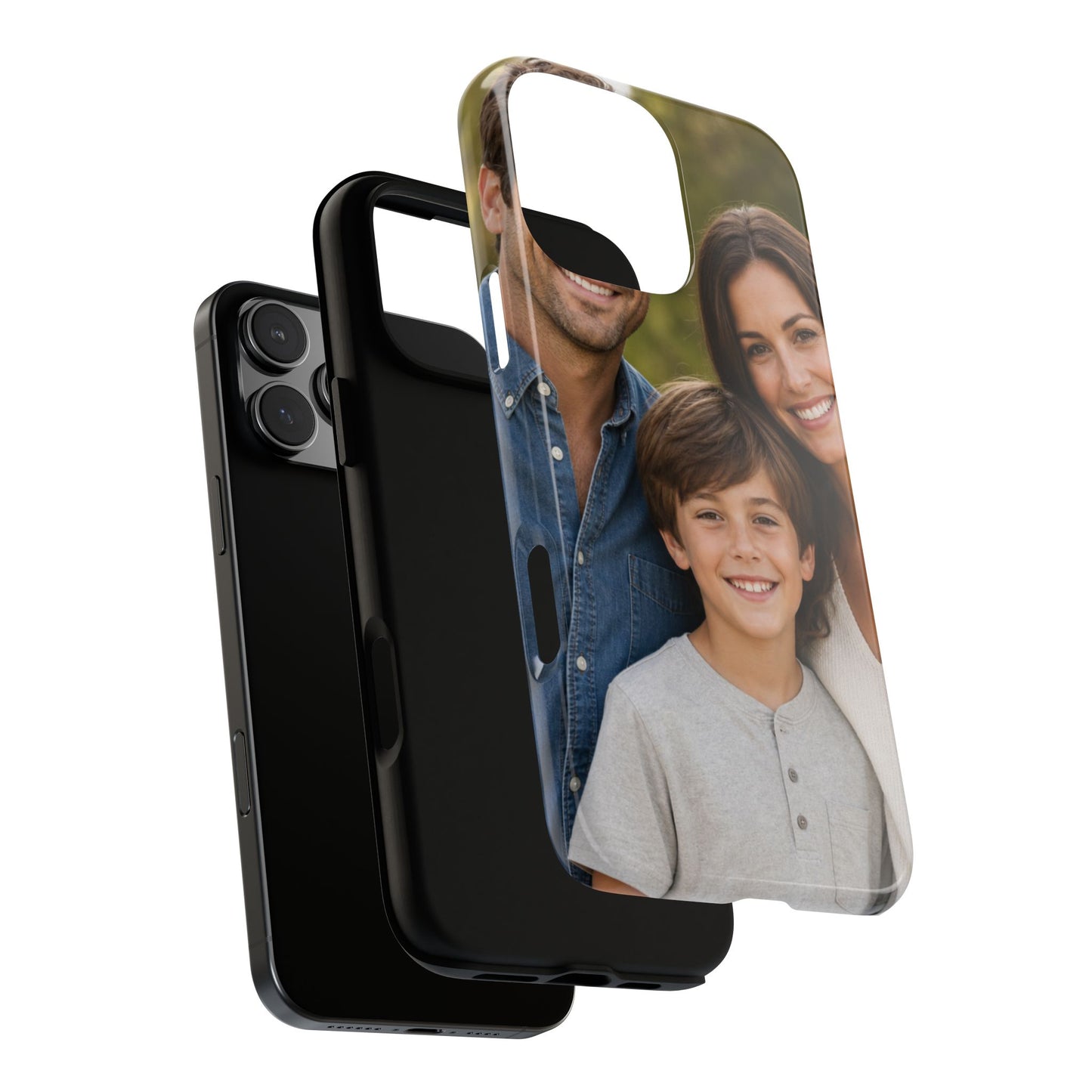 Custom Family Photo Phone Case: Personalized Child Picture iPhone and Samsung Cover