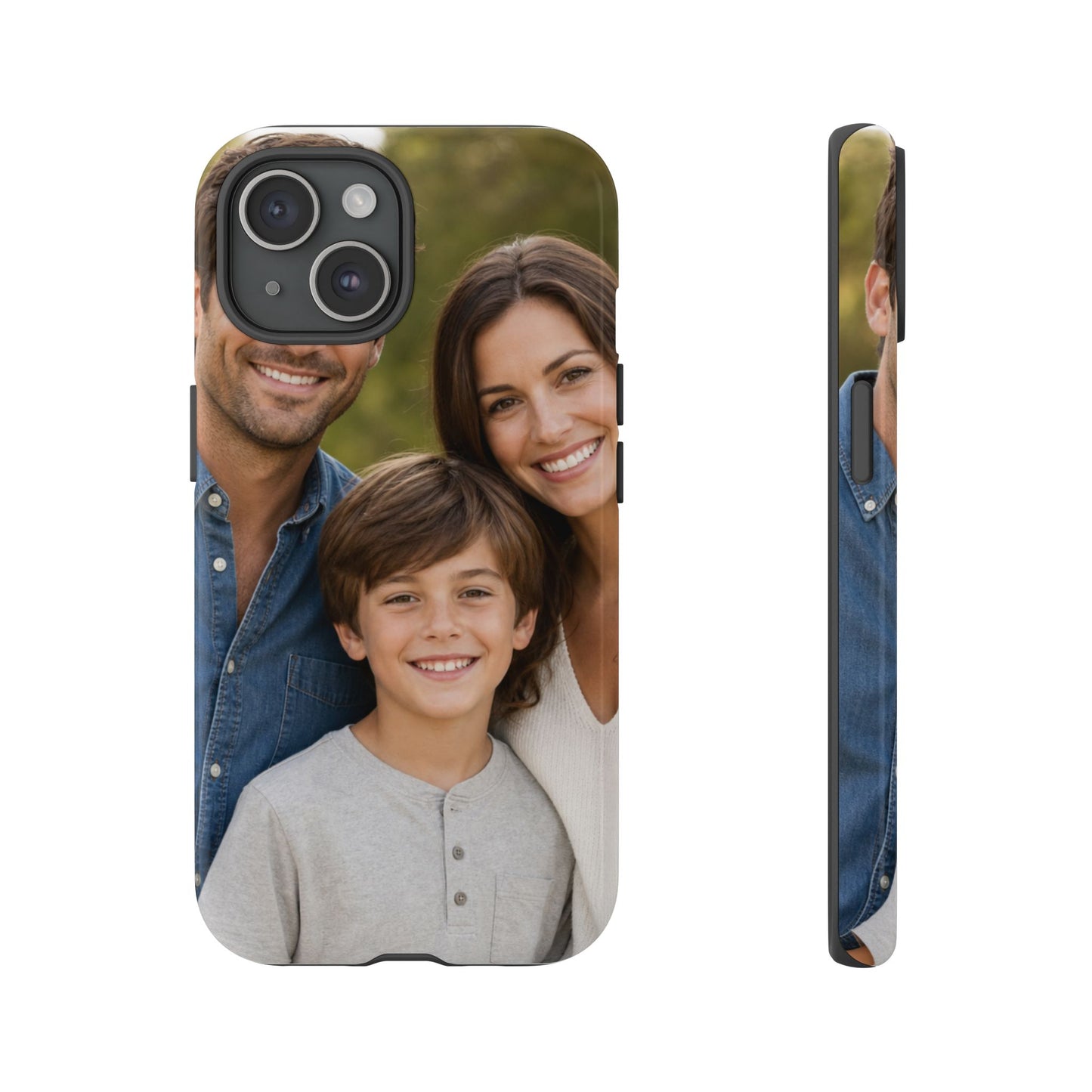Custom Family Photo Phone Case: Personalized Child Picture iPhone and Samsung Cover