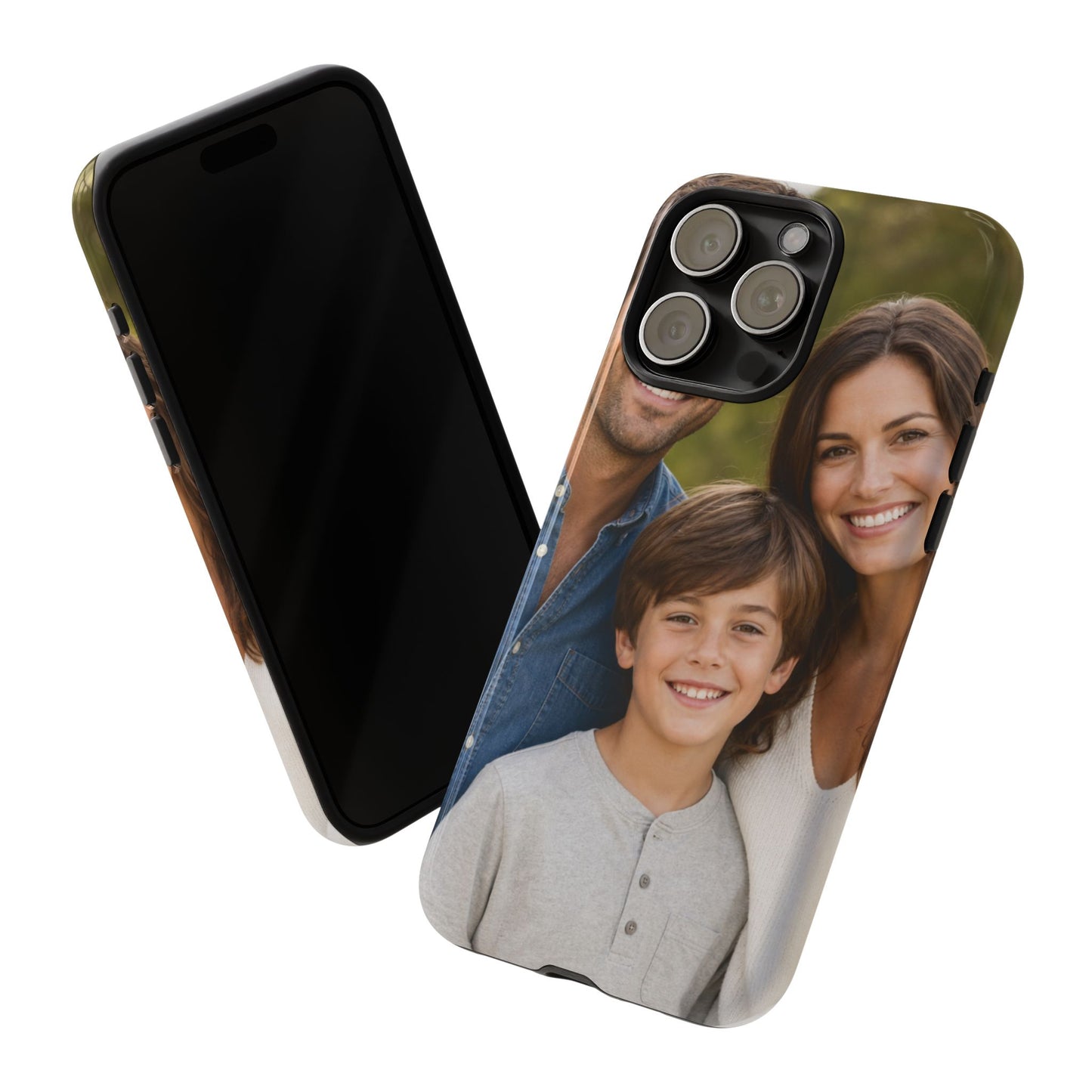 Custom Family Photo Phone Case: Personalized Child Picture iPhone and Samsung Cover