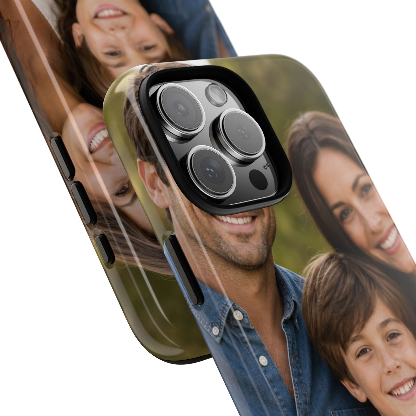 Custom Family Photo Phone Case: Personalized Child Picture iPhone and Samsung Cover