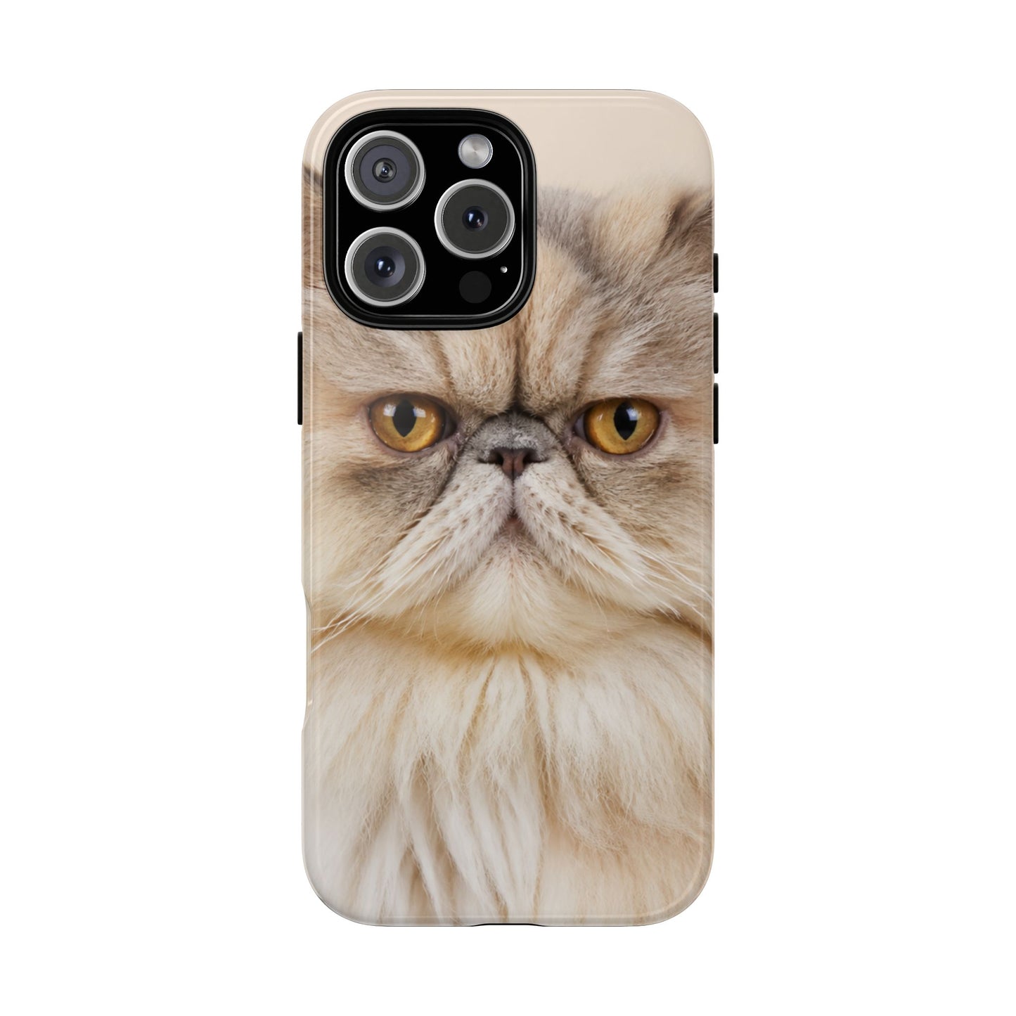 Custom Cat Photo Phone Case: Personalized Glossy or Matte iPhone and Samsung Cover