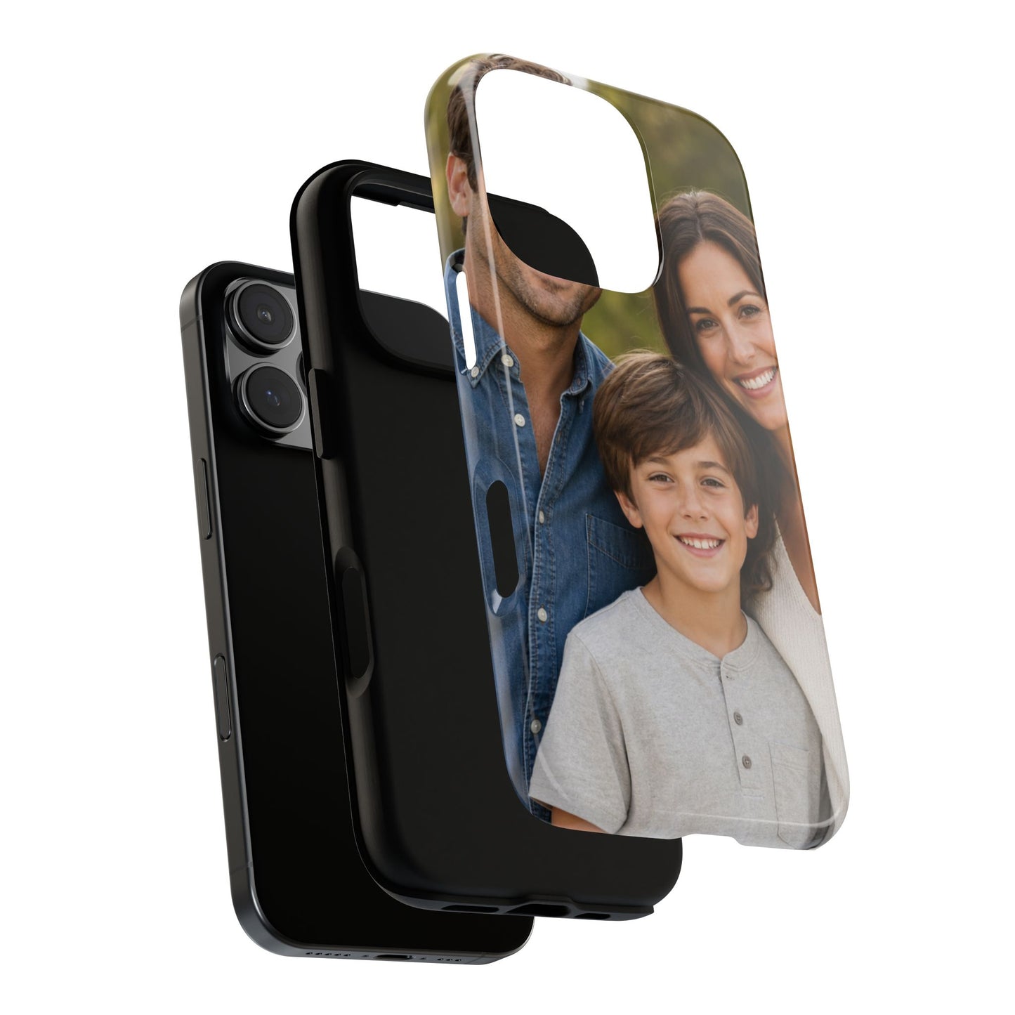 Custom Family Photo Phone Case: Personalized Child Picture iPhone and Samsung Cover