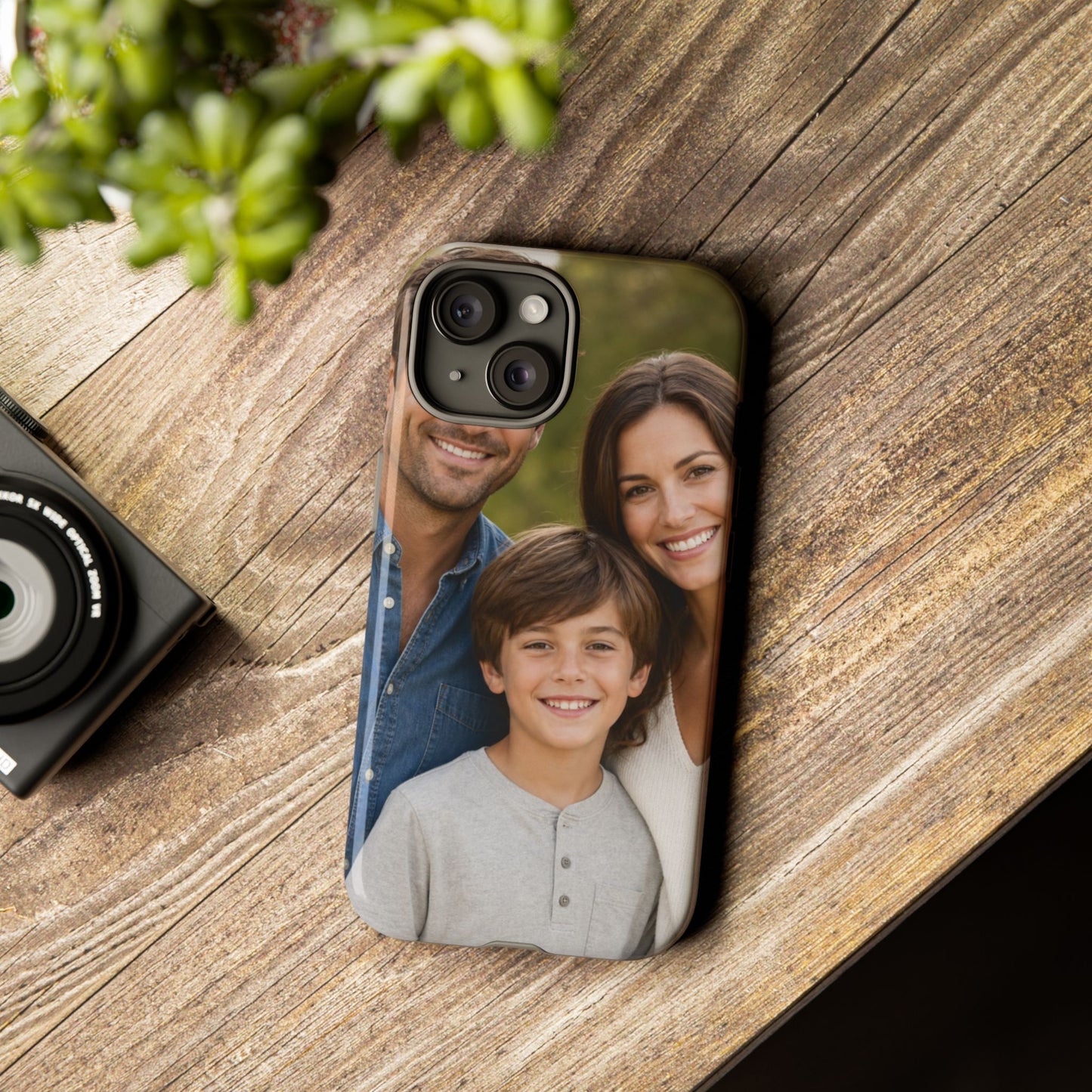 Custom Family Photo Phone Case: Personalized Child Picture iPhone and Samsung Cover