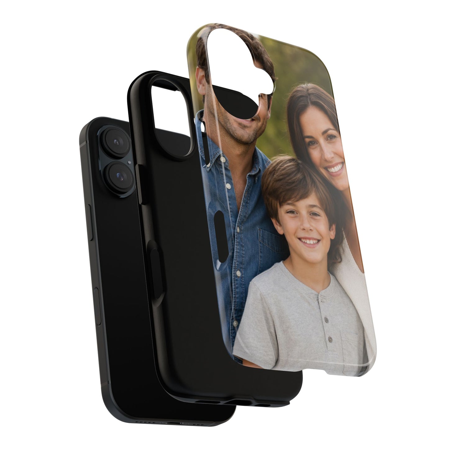 Custom Family Photo Phone Case: Personalized Child Picture iPhone and Samsung Cover