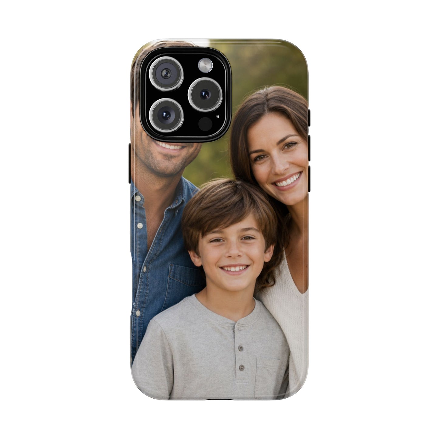 Custom Family Photo Phone Case: Personalized Child Picture iPhone and Samsung Cover