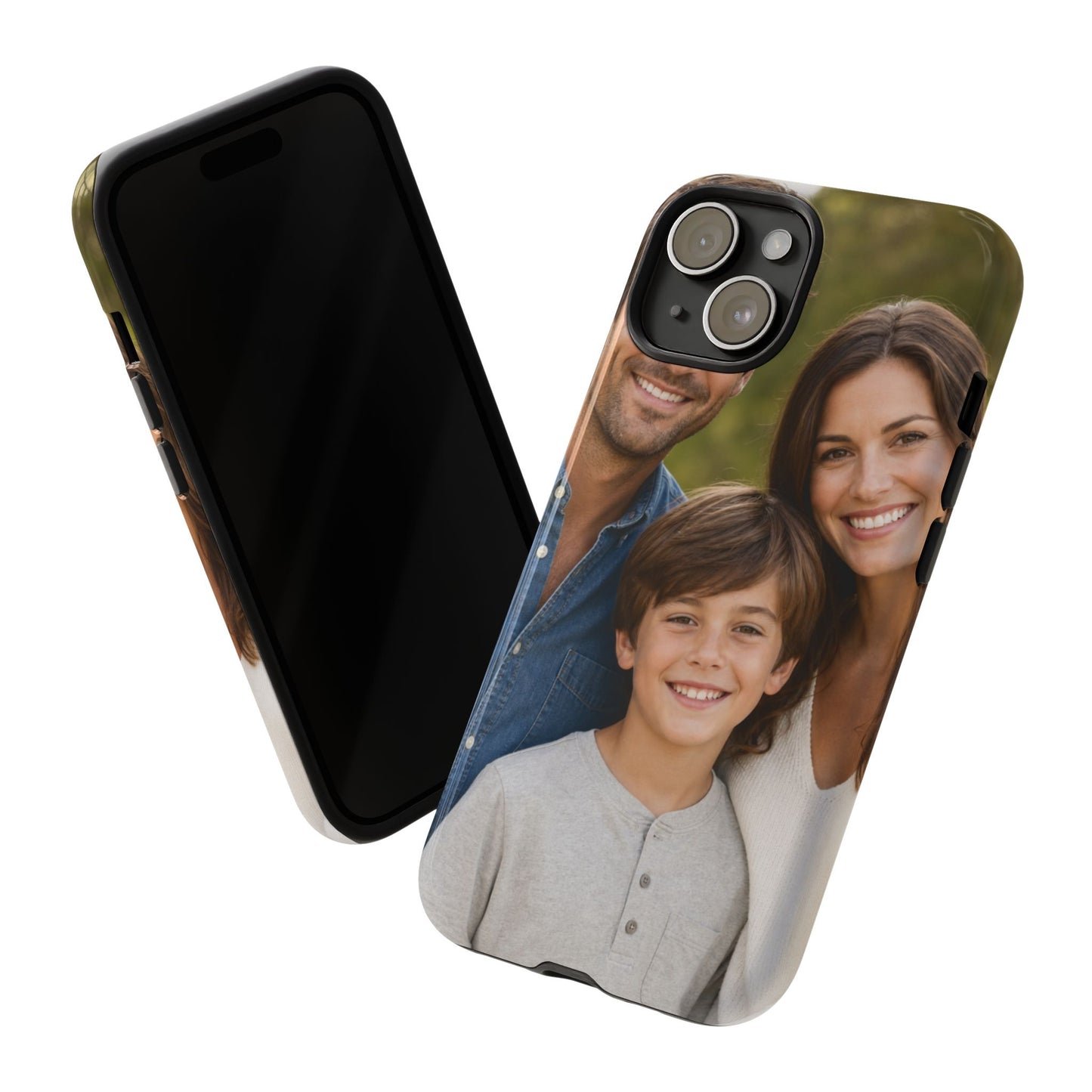 Custom Family Photo Phone Case: Personalized Child Picture iPhone and Samsung Cover