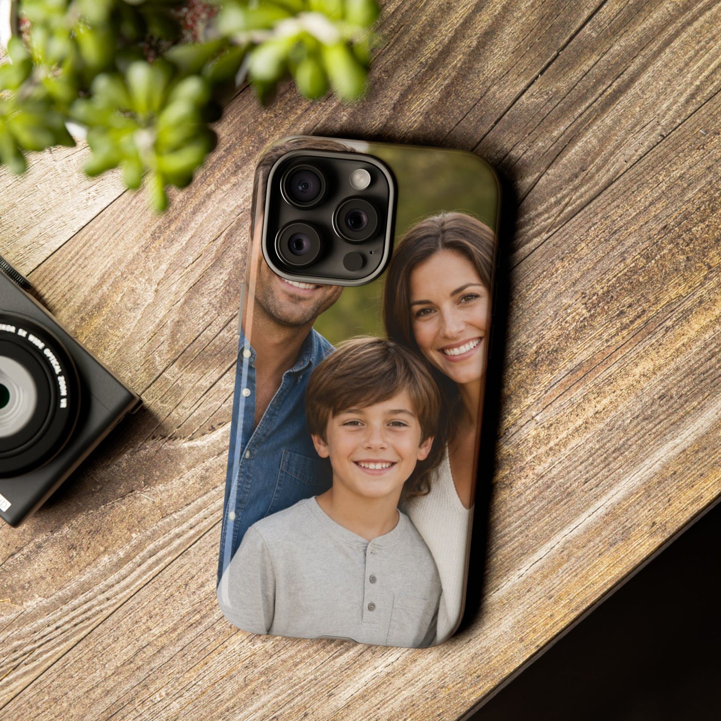 Custom Family Photo Phone Case: Personalized Child Picture iPhone and Samsung Cover